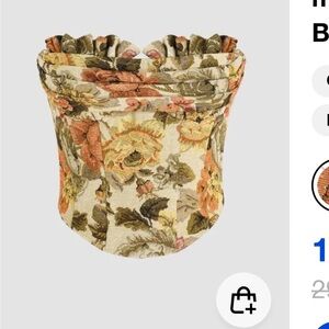 PrettyLittleThing Multicolor Floral Scarf